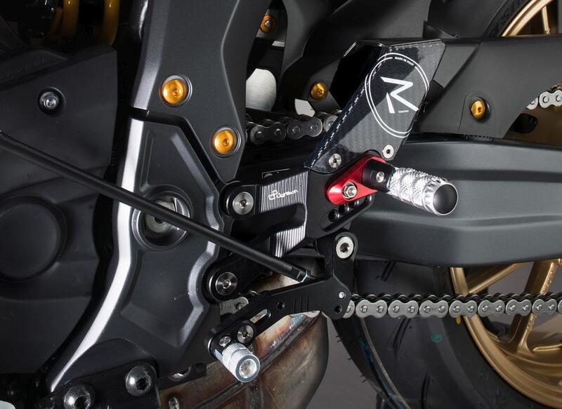 Adjustable Rear Sets With Fold Up Foot Pegs for Yamaha Naturale